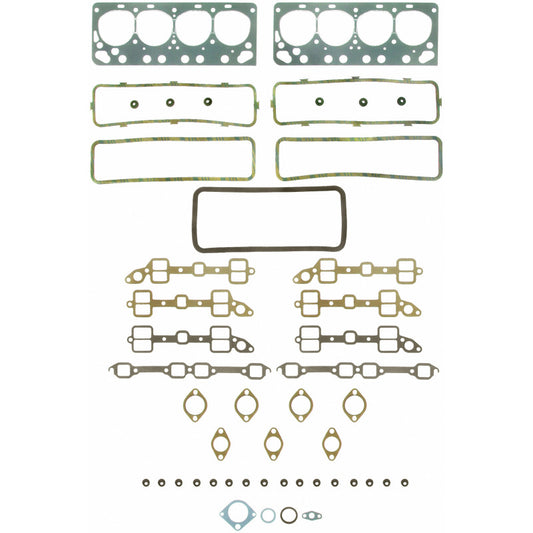 Fel-Pro HS 7999 PT-3 PermaTorque engine cylinder head gasket set, showing multiple gaskets and sealing components.