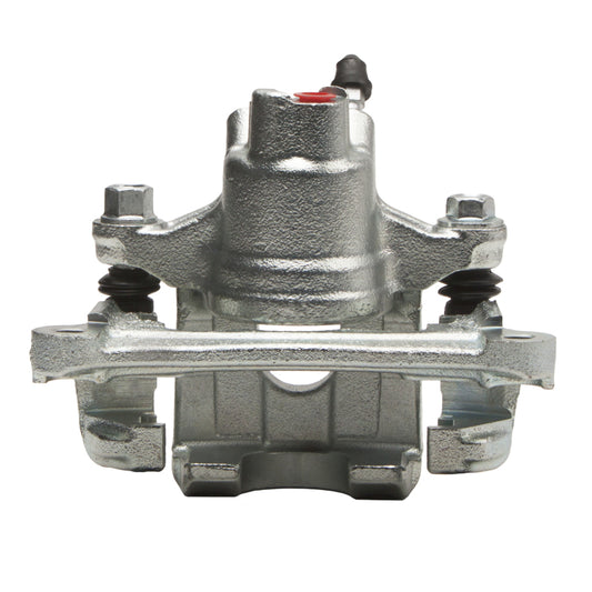 Silver zinc coated DFC 00-04 Toyota Avalon rear OE brake caliper, premium DFC brake calipers for reliable vehicle braking.