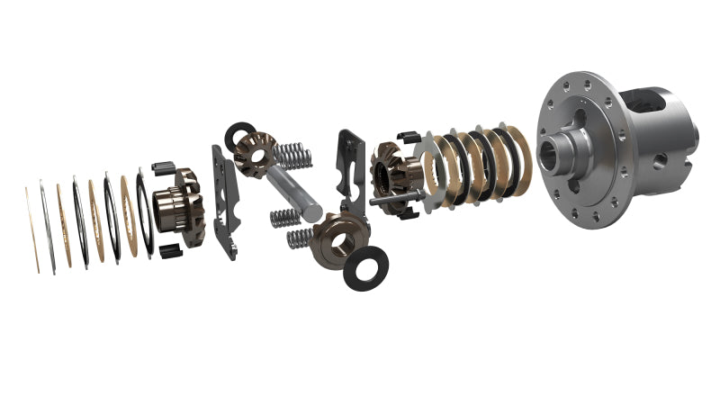 Eaton Posi Diff 28 Spline rear differential with 1.20-inch axle shaft diameter, suitable for 3.23 and higher gear ratios.