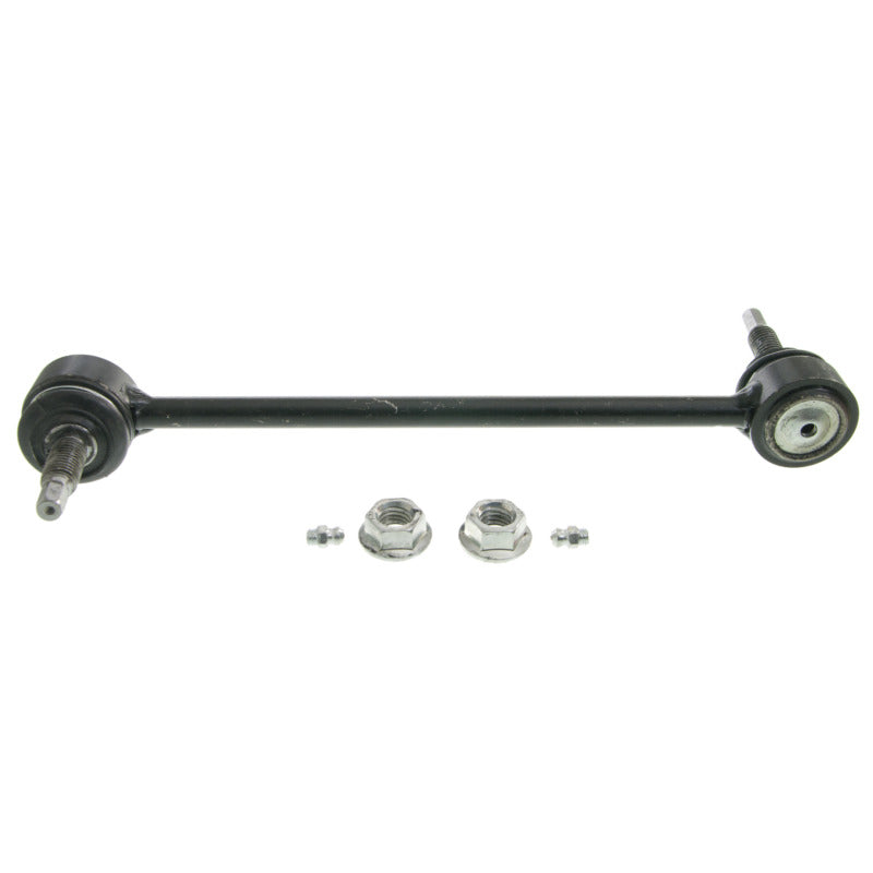 Moog Ford Taurus 1986-1995 front sway bar endlinks kit showing metal endlink components and mounting hardware.