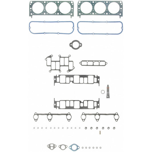 Fel-Pro Pontiac Fiero HS 8699 PT-5 PermaTorque engine cylinder head gasket set with multiple gaskets and sealing surfaces.