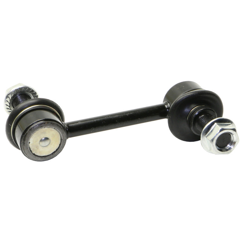 Moog rear stabilizer bar link kit for 2011-2013 Kia Sorento, sway bar endlinks showing metal and rubber components.