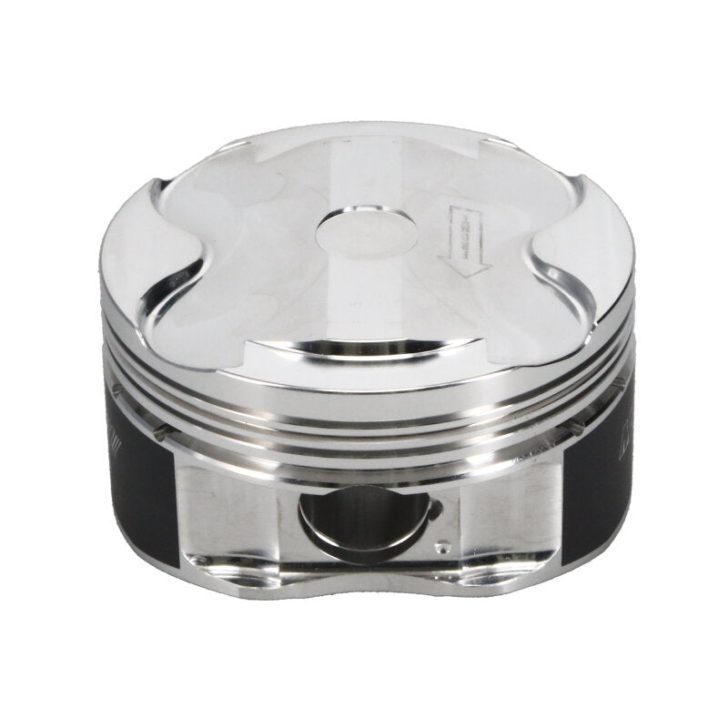 Manley Performance forged single piston for Ford 5.0L Coyote V8 engine, featuring 3.662-inch bore and 1.165-inch compression height