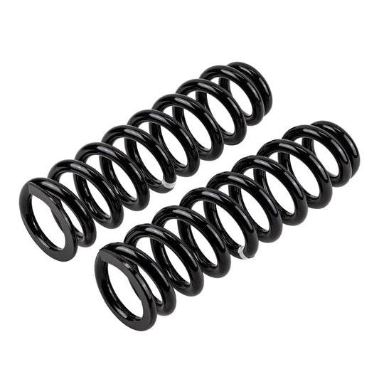 Front coilover spring for Toyota Land Cruiser 200 by Old Man Emu, showcasing the sturdy coil spring design.