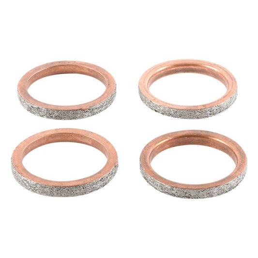 Vertex Pistons Suzuki GSX-R600 exhaust gasket kit with multiple gaskets for 2000-2009 motorcycle exhaust system repair.