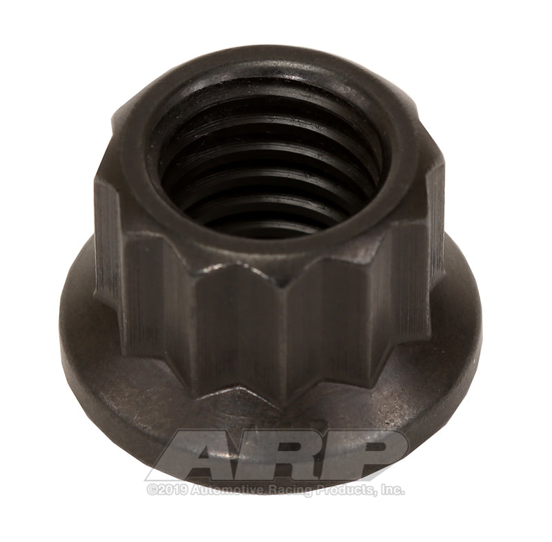 ARP 9/16-12in 12pt black nut kit, hardware kit with durable nuts and hardware components for automotive or machinery use