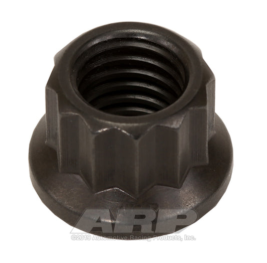 ARP 9/16-12in 12pt black nut kit, hardware kit with durable nuts and hardware components for automotive or machinery use