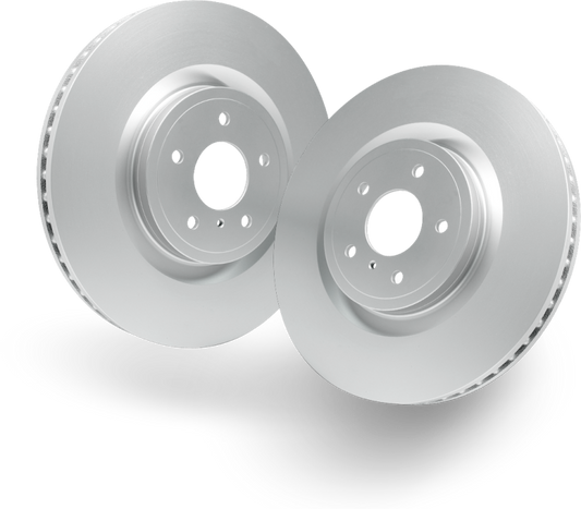 DFC 21-23 Dodge Charger right front brake rotor with hi-carbon alloy GEOMET coating, OE cryo-treated for durability.