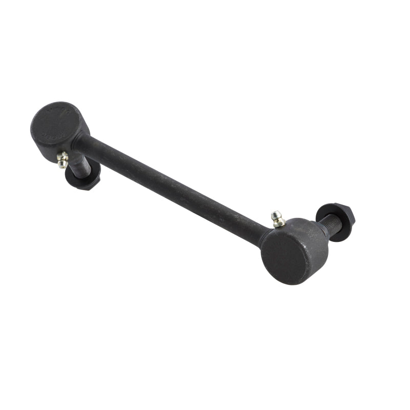 Moog front left sway bar endlink for Volvo S90 2017-2019, showing the metal link with rubber bushings.