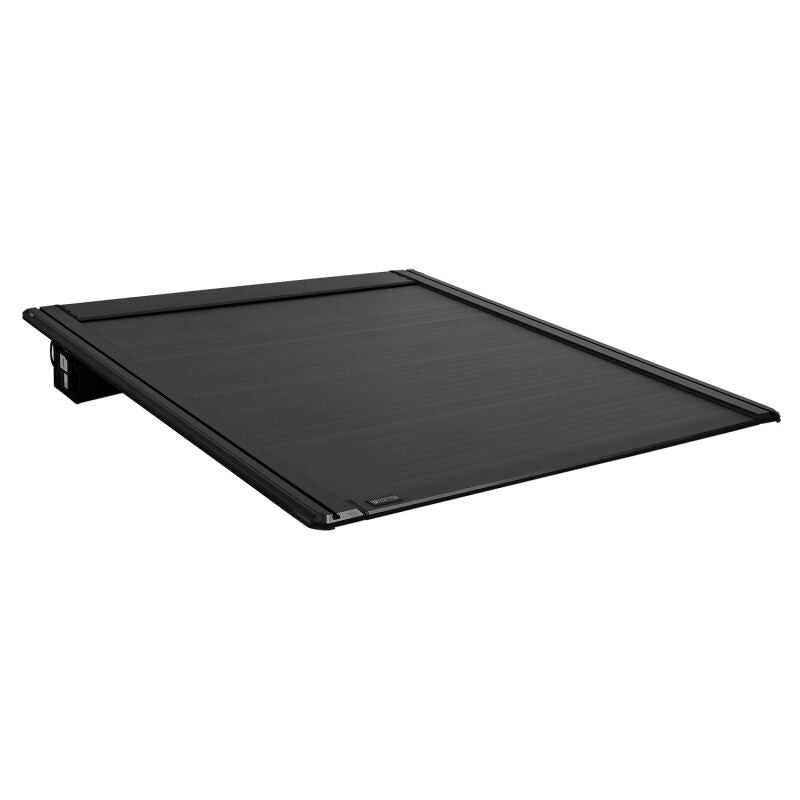 Westin electric retractable tonneau cover on 2024 Ram 1500 with 6.4ft bed, black finish, designed for new body style pickup truck.