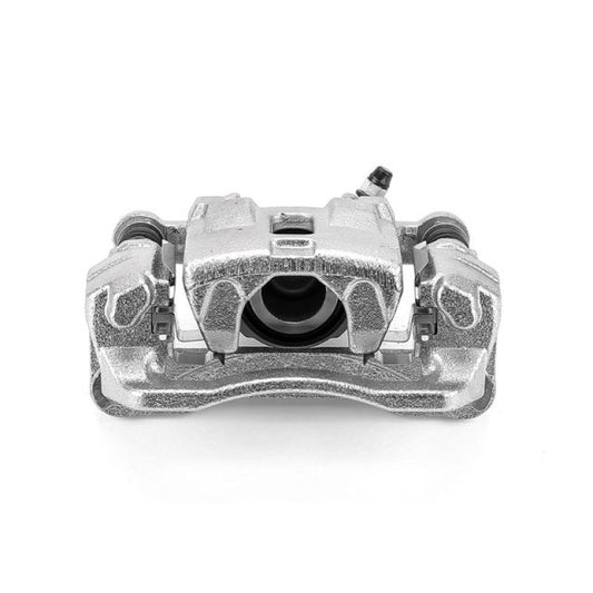 PowerStop rear right OE brake caliper with bracket for 2005 Subaru Legacy, showing the caliper assembly and mounting bracket.
