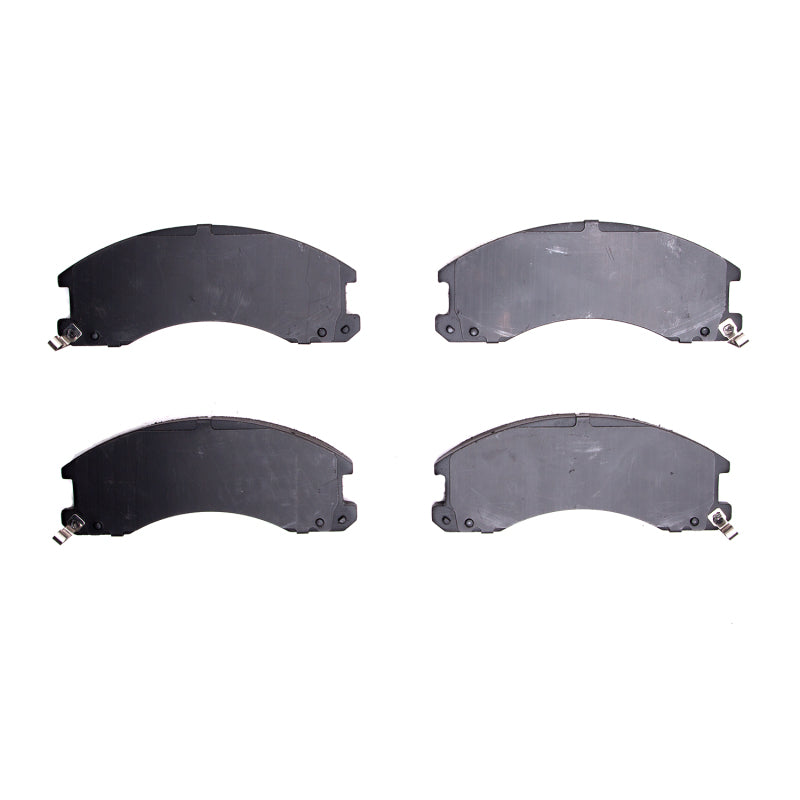 R1 Concepts R1 15-24 Jac X350 front ceramic brake pads, OE type, showing the brake pad with brake disc in the background.