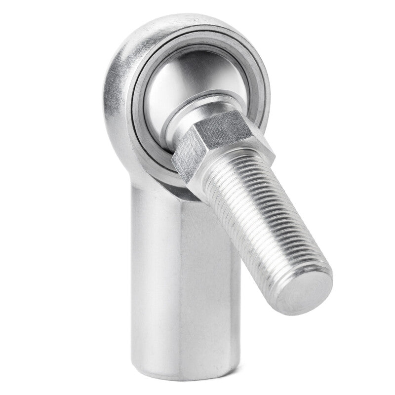 QA1 H Series 3-Pc Rod End - Female/Right Hand - .25in Bore x 1/4-28 w/Stud - Alloy Steel w/PTFE