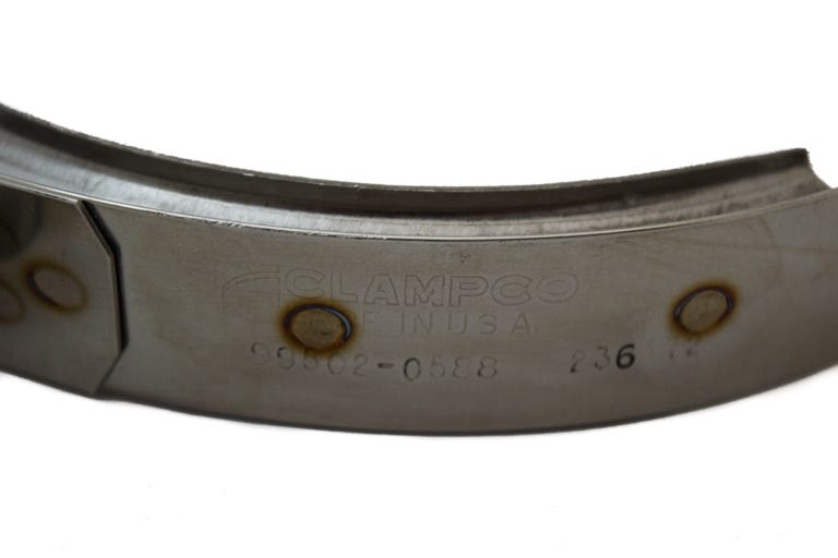 BTR 4" MILD STEEL DOWNPIPE FLANGE KIT - WITH CLAMP - BTR66796