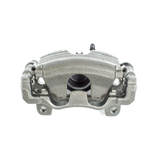 PowerStop OE front left brake caliper with bracket for 2007-2008 Infiniti G35, designed for reliable vehicle braking.