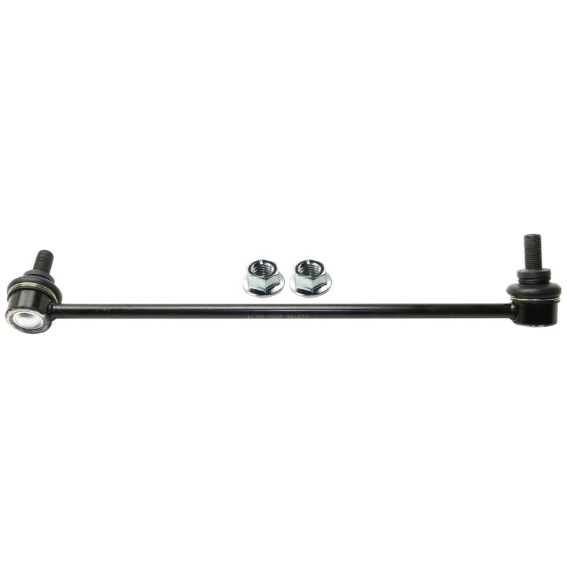 Moog front left sway bar endlink for Acura RDX 2013-2018, showing the metal link with bushings and mounting points.