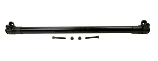 Moog Ford F-250 Super Duty tie rod, automotive steering component, shown in close-up with metal finish and connection ends