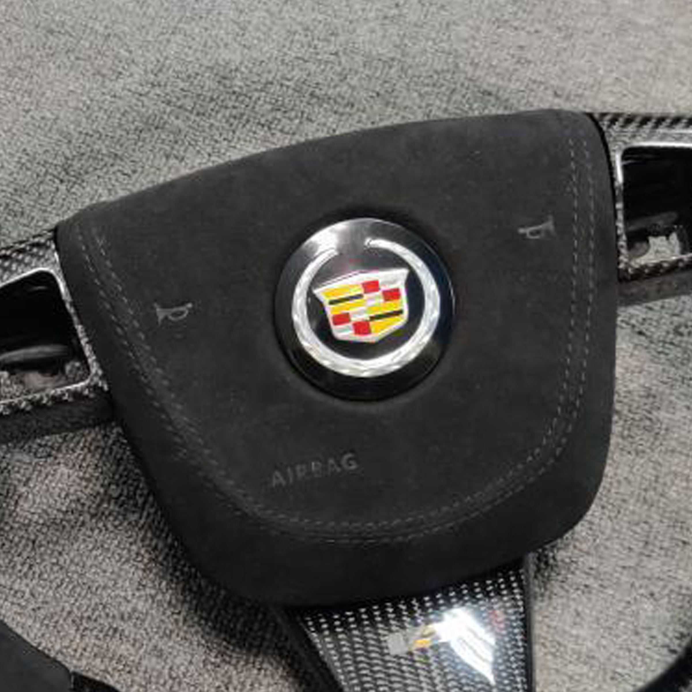 2008 - 2015 Cadillac CTS, CTS-V "V2" Custom Carbon Fiber Steering Wheel with options