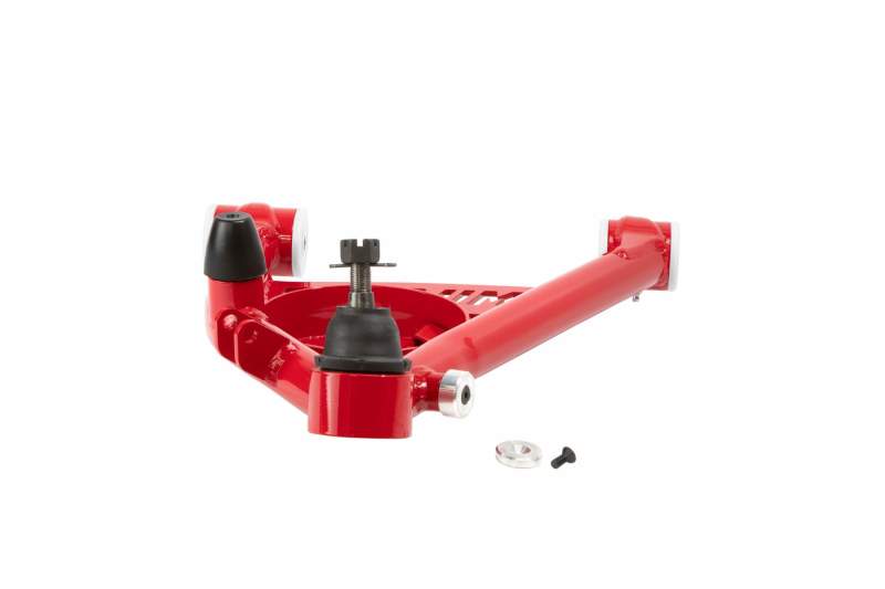 UMI Performance tubular front lower A-arms for 78-88 G-Body and S10 trucks, featuring Delrin bushings for enhanced handling.