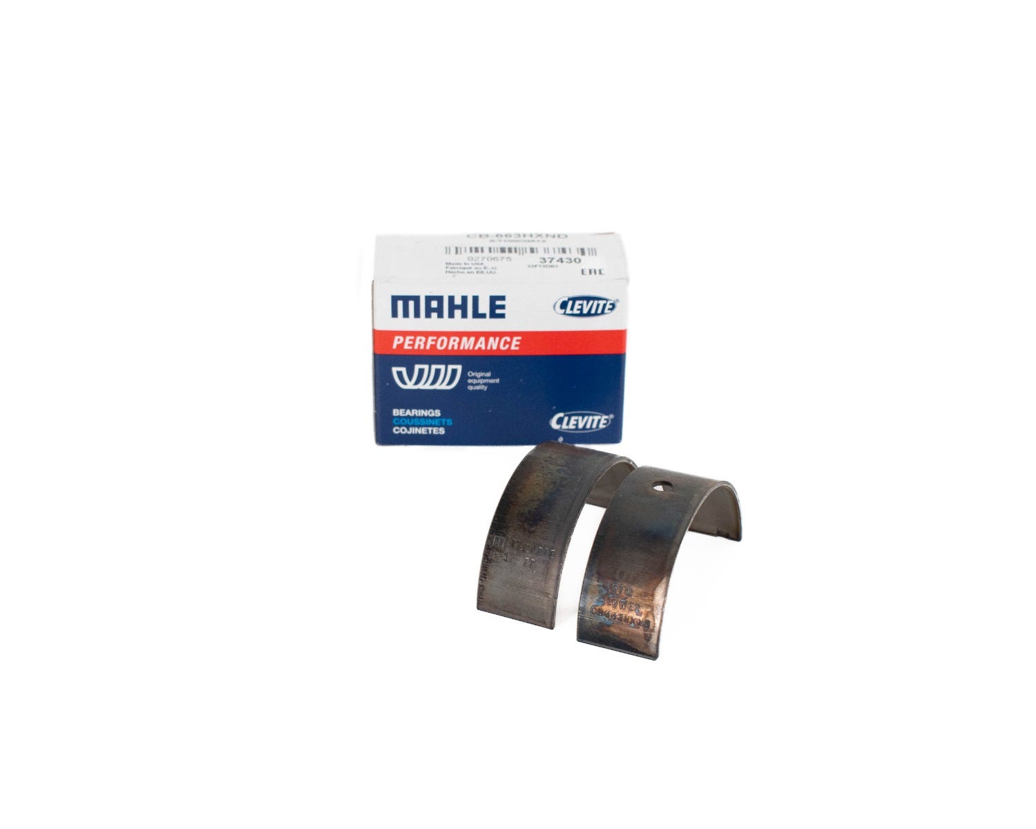 CLEVITE ROD BEARINGS - LS/SBC - H SERIES - FOR ALUMINUM RODS - CB663HXND