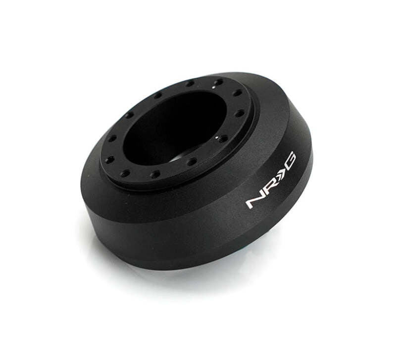 NRG short steering wheel hub for Nissan S14/15 and R33, black metal steering wheel hub for enhanced driving control