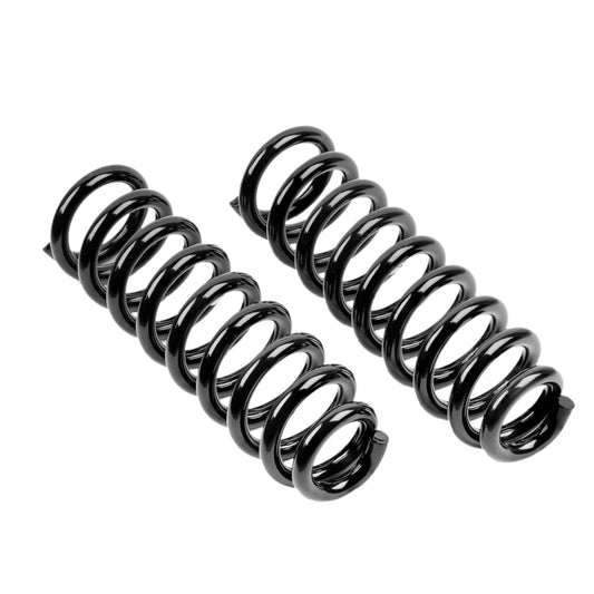 Old Man Emu front coilover spring for Toyota Land Cruiser 200, rugged coil spring designed for off-road durability.