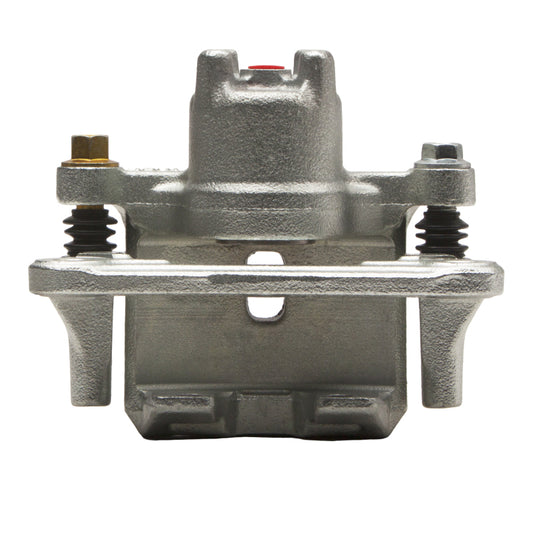 DFC Mitsubishi Montero rear brake caliper in silver zinc coating, premium OE quality for reliable stopping power.