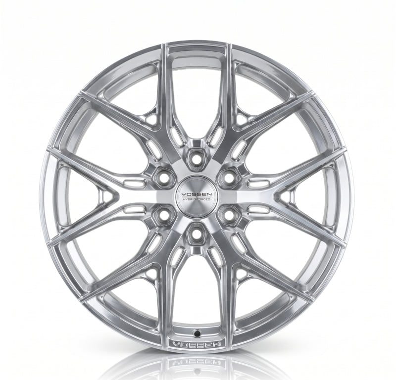 Vossen HF6-4 24X10 / 8X165.1 / ET20 / DEEP / 125.1 - Silver Polished