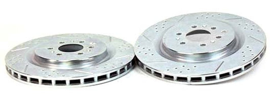 Baer Brakes performance brake kit with Claw rotors and pads for 1999-2004 Ford Mustang, showing brake rotors and pad components.