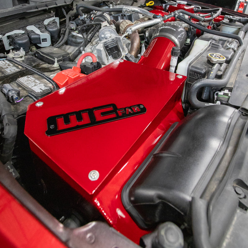 Wehrli 20-25 6.7L Power Stroke 4in. Intake - WCFab Red