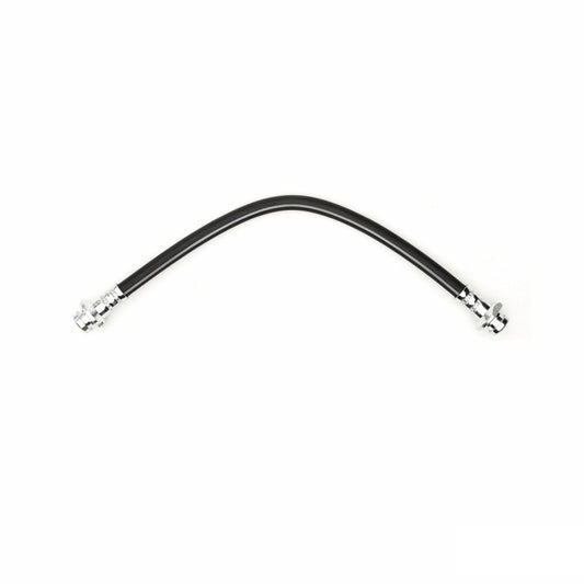 DFC Nissan Sentra rear brake hose from the brake line kit, showing the flexible rubber and metal fittings.