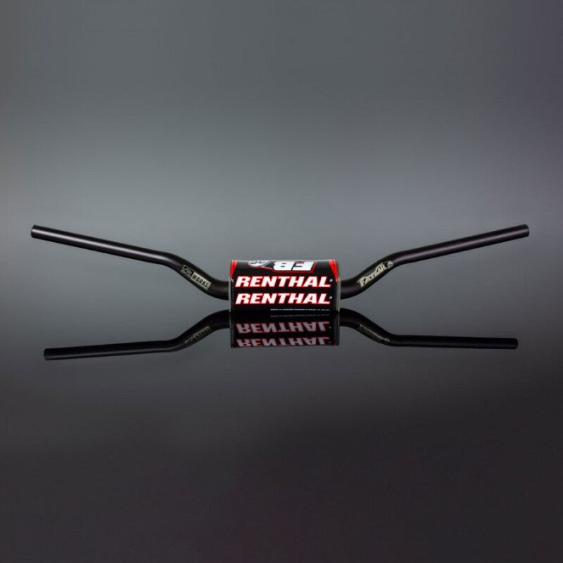 Black Renthal Fatbar motorcycle handlebars for Honda CRF models 2018-2021, designed for Villopoto and Stewart.