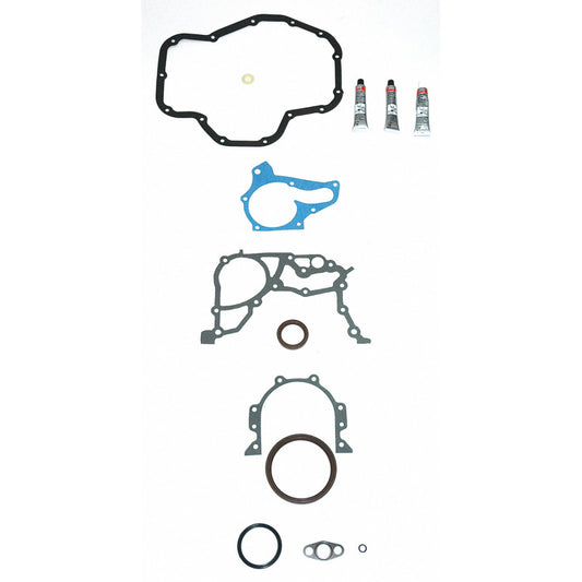 Fel-Pro Toyota RAV4 CS 9797-2 engine gasket set with multiple gaskets and seals, shown laid out on a white background.