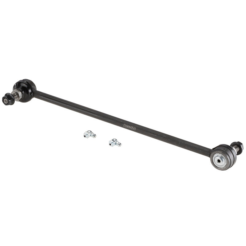 Moog front sway bar endlink kit for 2005-2007 Buick Terraza, showing metal endlink components on a white background.