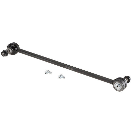Moog front sway bar endlink kit for 2005-2007 Buick Terraza, showing metal endlink components on a white background.
