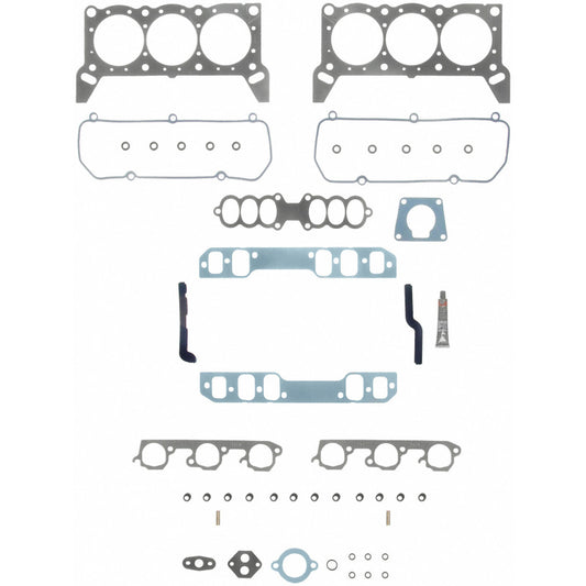 Fel-Pro Ford Taurus HS 9560 PT-2 PermaTorque engine cylinder head gasket set, showing multiple gaskets and sealing components.