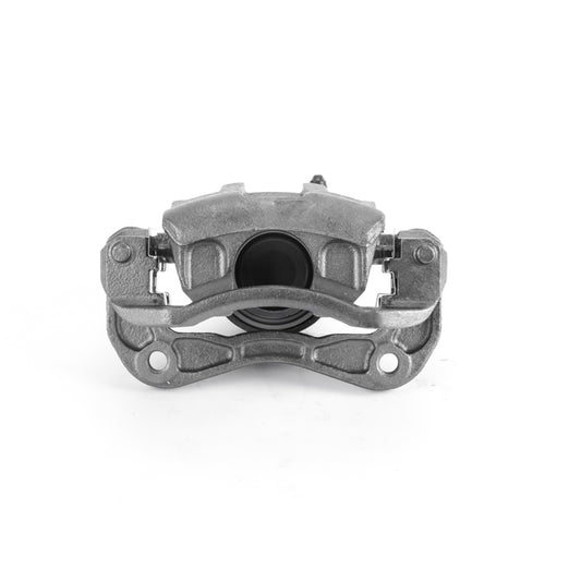 PowerStop front left OE brake caliper with bracket for Hyundai Accent 2006-2011, automotive part for braking system.