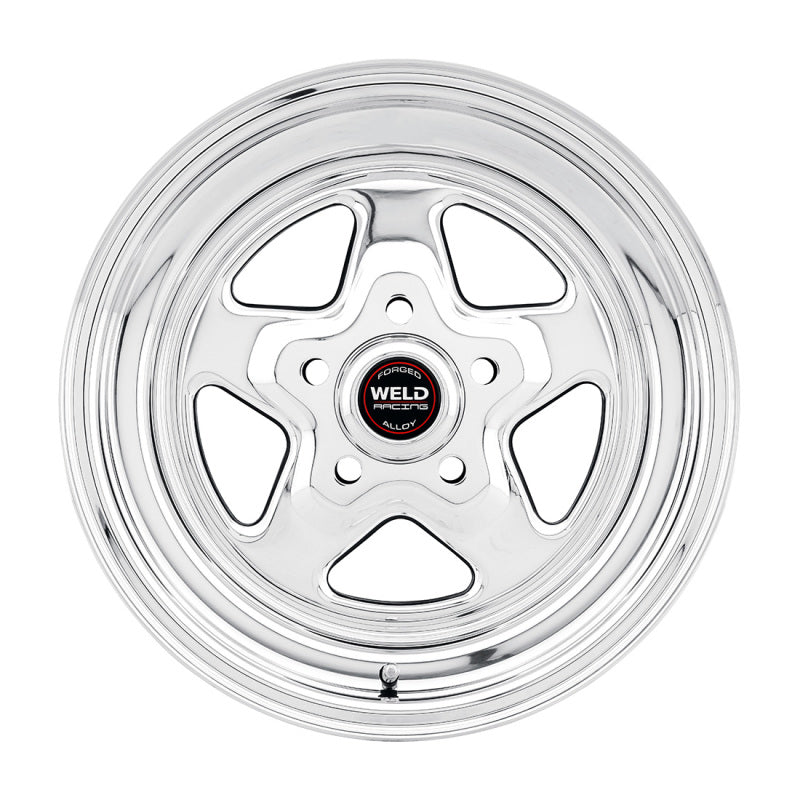Weld ProStar 15x10 / 5x4.5 BP / 5.5in. BS Polished Wheel - Non-Beadlock