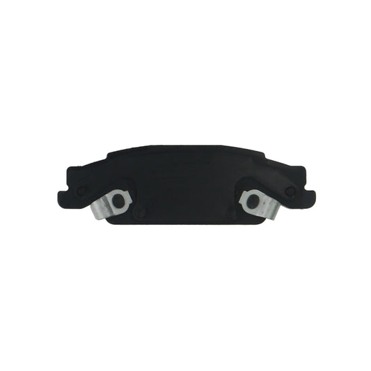 Baer Brakes performance rear brake pads for 2005-2008 Cadillac STS, featuring black friction material and metal backing plates.