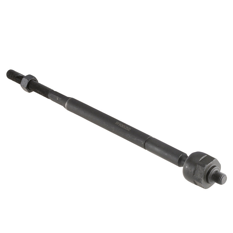 Moog front inner tie rod end for 2004-2008 Chrysler Pacifica, showing the metal part with threading and rubber boot.
