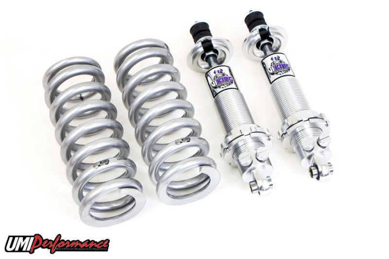 UMI Performance GM F-Body Viking front coilover kit with double adjustable bearing coilovers for 1967-1969 Chevrolet Firebird and Camaro