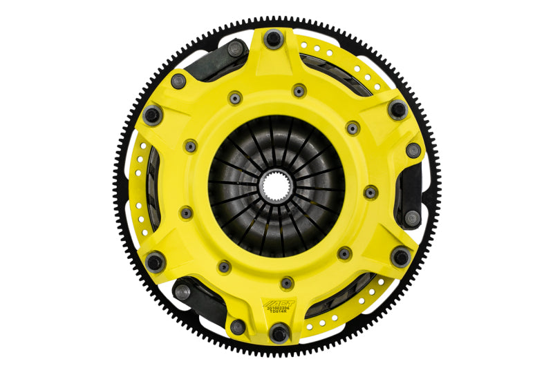 ACT Chevy Camaro Corvette LS1 LS2 LS3 LS6 LS7 Mod-Twin 10.5 HD Rigid Disc Race Clutch Kit with high-performance clutch disc and pressure plate.