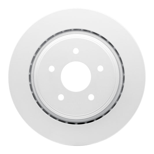 DFC Chevrolet Corvette rear high-carbon alloy brake rotor with geomet coating, OE cryo treatment, designed for high-performance braking.