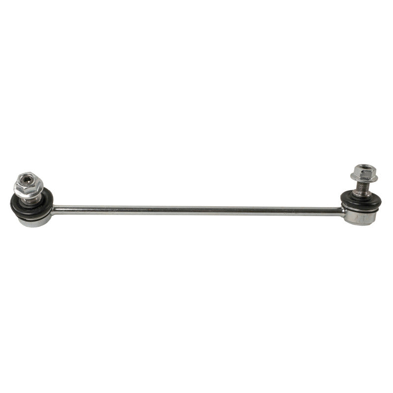 Moog front right sway bar endlink for Acura TLX 2015-2020, showing the metal linkage component on a clean background.