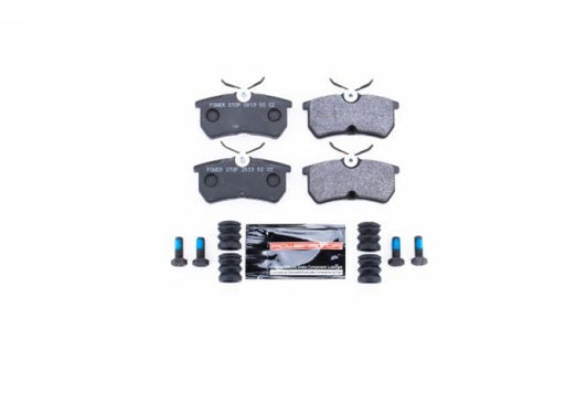 PowerStop rear track day brake pads for Ford Fiesta 2014-2019, racing brake pads designed for high-performance braking.