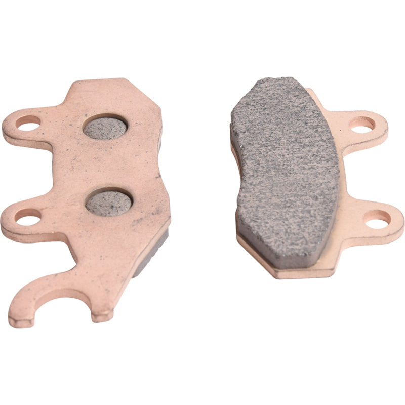 All Balls Racing front left sintered brake pad for 2005 Kawasaki KLF300B Bayou ATV, performance brake component.