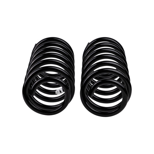 Old Man Emu ARB/OEM coilover rear coil spring for 80 VHD vehicle, showcasing the black coil spring for off-road suspension.