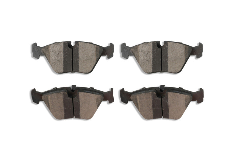 DBA 90-06 Audi 200 front OE street series brake pads with ATE brakes, showing the black friction material and metal backing plate.