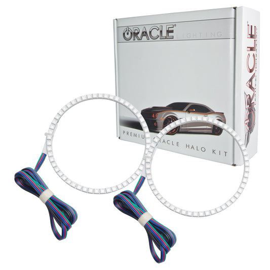 Oracle Lighting Hummer H3 2005-2010 LED fog light halo kit with ColorSHIFT for customizable LED fog light halos.
