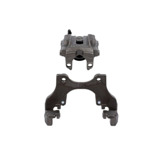 PowerStop rear right OE brake caliper and bracket for 2006 BMW 330i, showing the black caliper and mounting hardware.